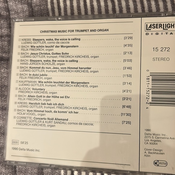 Christmas Music CD Collection - Classical and Country
EUC - Picture 3 of 9